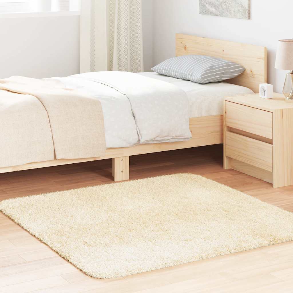 Pörrömatto NAVARRA kerma 120x120 cm polyesteri